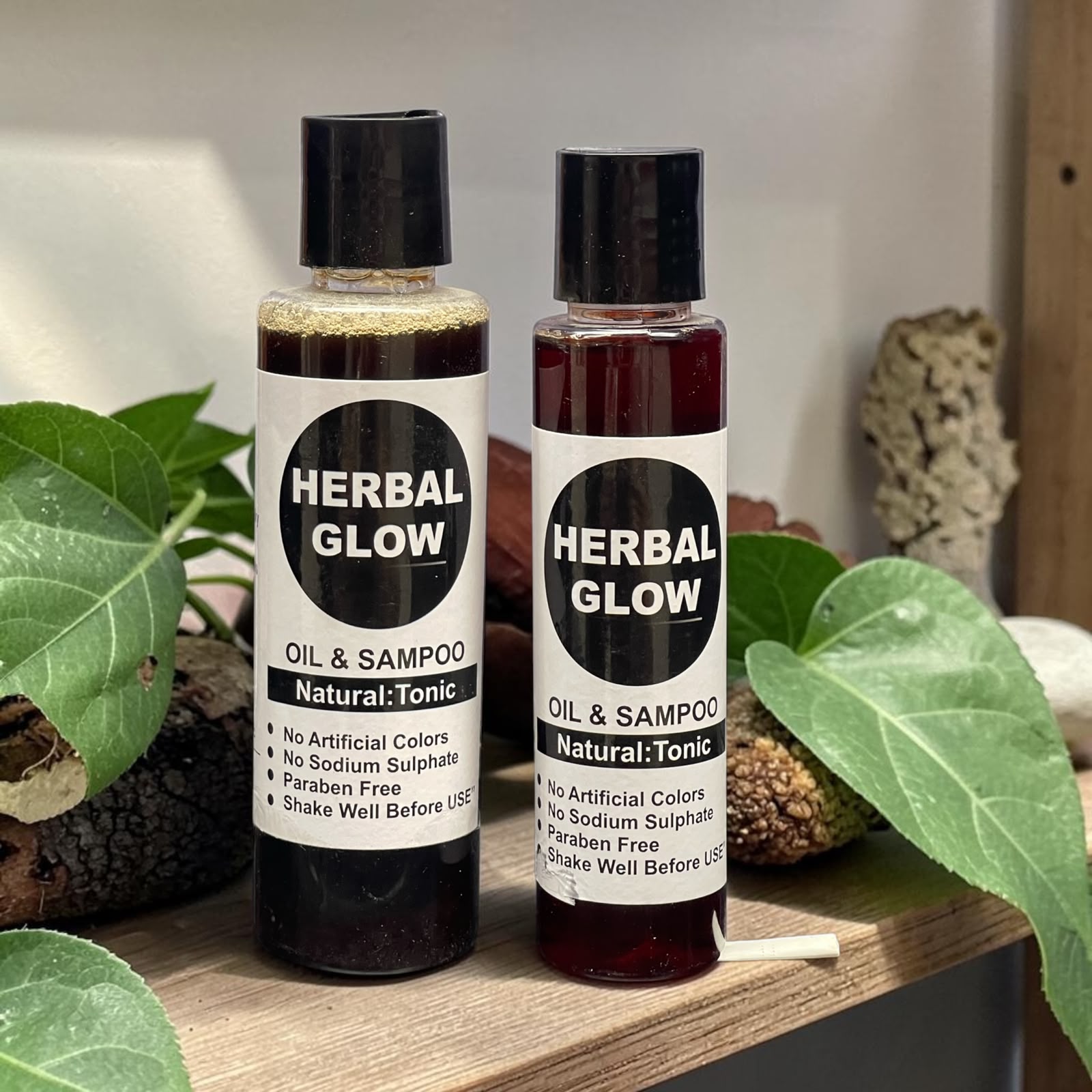 Herbal Glow Hair Oil & Shampoo